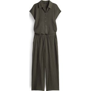 OPUS - Melti polo - Jumpsuit - Met Structuurmotief