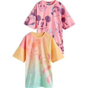 Next Nachthemd 'Minnie Mouse'  mintgroen / braam / abrikoos / lichtroze