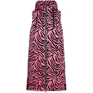 faina Bodywarmer  lichtroze / zwart