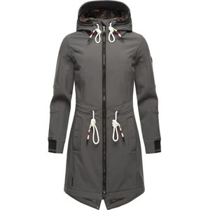 MARIKOO Functionele mantel 'Mount Furnica'  antraciet