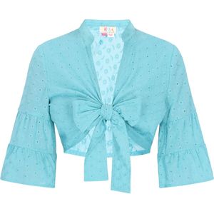 IZIA Blouse 'Festival'  aqua
