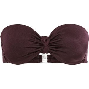 LSCN by LASCANA Bikinitop 'Nele'  aubergine