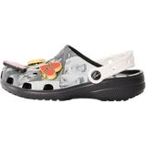 Crocs - Elvis Classic - Klompen - Zwart-Wit - Met Jibbitz™-bedels