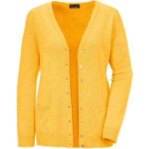 Goldner Gebreid vest  geel