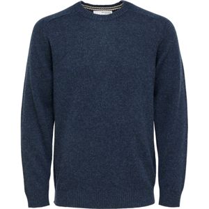 SELECTED Trui 'Coban'  blauw