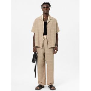 VAMOS CLO Overhemd  donkerbeige