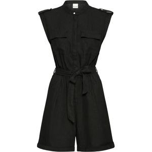 ICHI Jumpsuit 'Ihlinno'  zwart