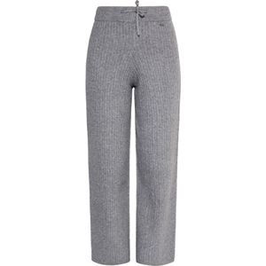 DreiMaster - Vintage Broek - Grijs Gemêleerd - 7/8 Lengte - Wide Leg - High Waist