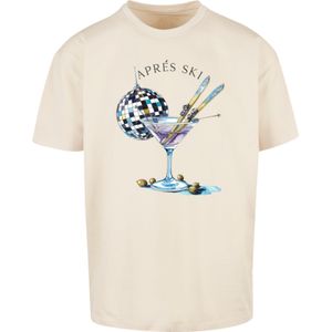 F4NT4STIC Shirt 'Après Ski Martini Winter Sport'  sand / gemengde kleuren