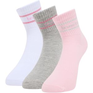 Bruno Banani Sokken 'Donaldson'  grijs / rosa / wit