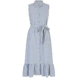 Yumi Blousejurk  blauw / wit