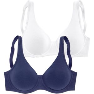 PETITE FLEUR Minimizer  blauw / wit