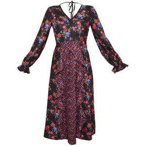 Chi Chi London Jurk  gemengde kleuren / zwart