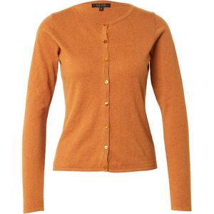 King Louie Gebreid vest  donkeroranje