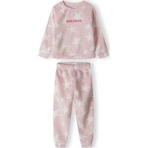 MINOTI Nachtkledij  pink / wit