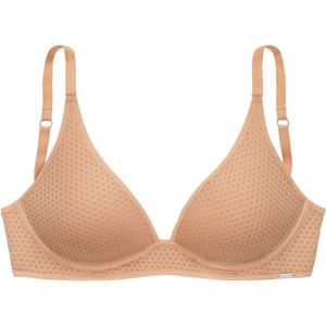 Bralette - Toffee - Naadloos - Spacer - 61% Polyester, 29% Polyamide, 10% Elastaan