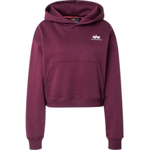 ALPHA INDUSTRIES Sweatshirt  ecru / wijnrood