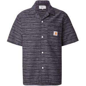 Carhartt Work In Progress - Gellar - Vrijetijdsoverhemd - Katoen - Korte Mouwen - Reverskraag