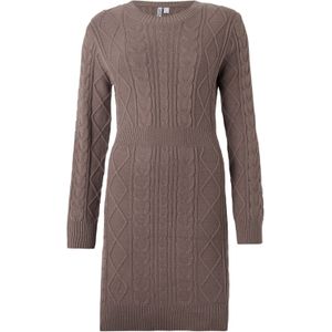 PIECES Gebreide jurk 'PCRORY'  mokka