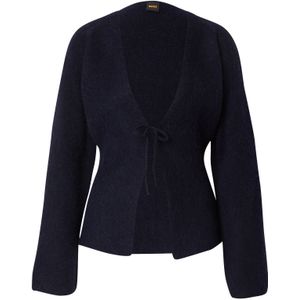 BOSS Gebreid vest 'C_Farfal'  donkerblauw