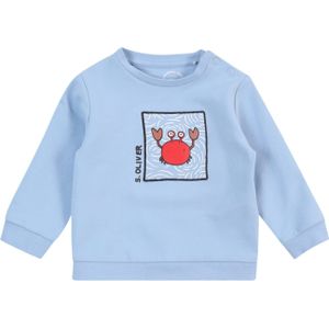 s.Oliver Sweatshirt  lichtblauw / rood / zwart