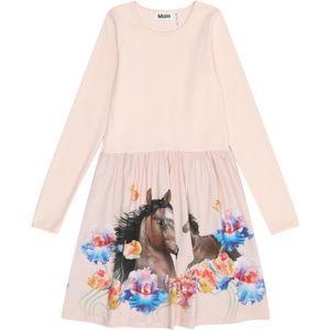 Molo Jurk 'Credence'  blauw / chocoladebruin / rosa / zwart