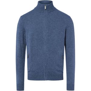 Andrew James Gebreid vest  indigo