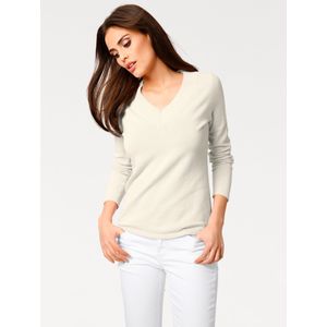 Gebreide Trui - Offwhite - 100% Katoen