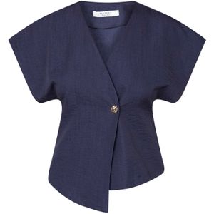 SISTERS POINT Gilet 'GEVELA'  donkerblauw