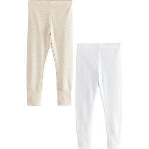 Next Leggings  beige / wit