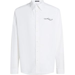 Karl Lagerfeld Overhemd 'Disney x Karl Lagerfeld'  geel / zwart / wit