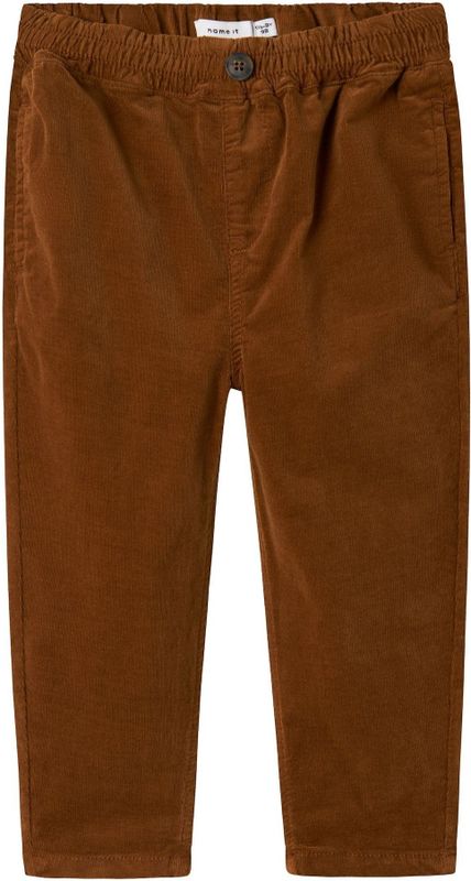 Tapered-fit Broek - Ribfluweel - Comfortabel - Trendy - Verstelbare Taille