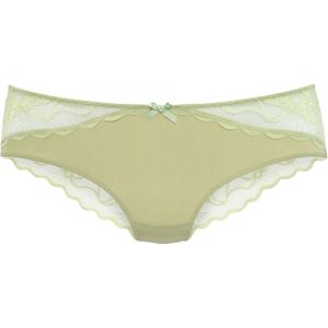 Lascana - Tanga Vittoria - Groen - Met Kanten Inzetten