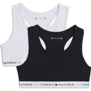 TOMMY HILFIGER BH  navy / pastelroze / zwart / wit