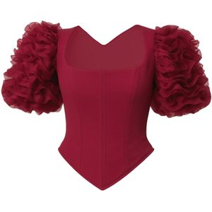 GODDIVA Blouse  rood