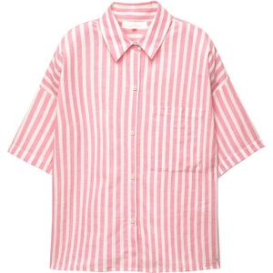 Pull&Bear Blouse  pink / offwhite