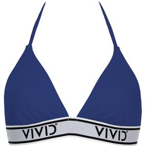 VIVID Bikinitop 'Mix&Match'  blauw / zwart / wit