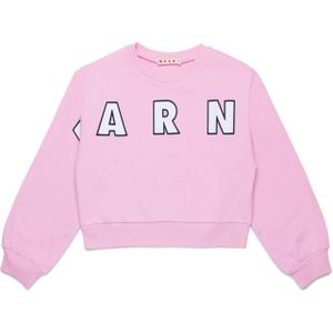 Marni Sweatshirt  marine / rosa / wit