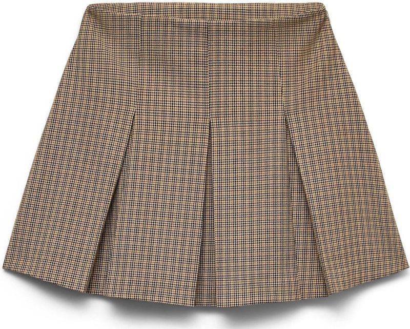 VERO MODA Rok 'VMSUZI'  beige / bruin