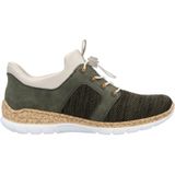 Rieker - N42G4 - Instappers - Kaki - Luchtdoorlaatbare Inlegzool