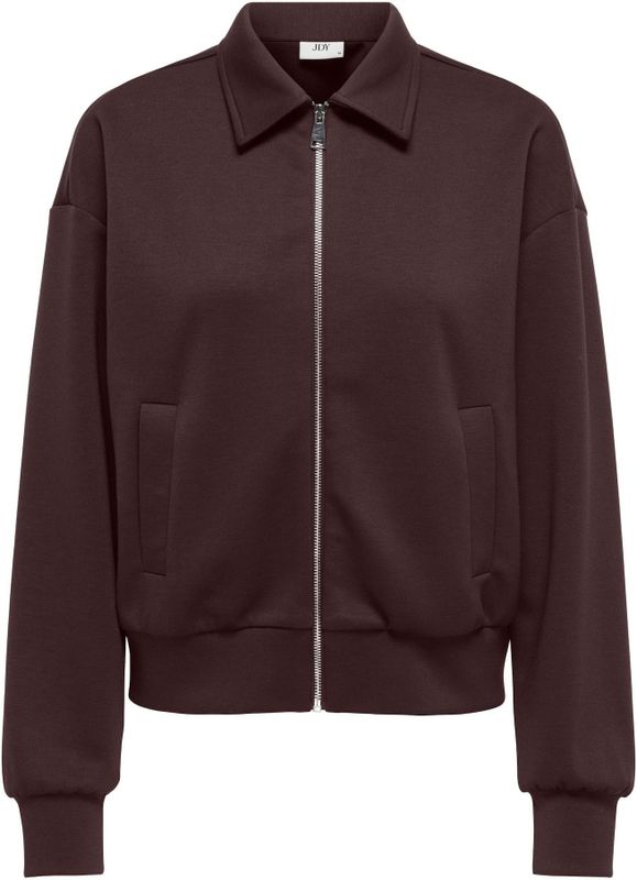 JDY Gebreid vest 'JDYSAFINA '  donkerbruin