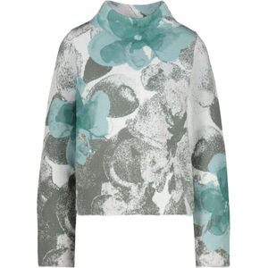 monari Trui  turquoise / grijs / wit