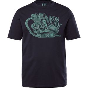 JP1880 Shirt  navy / jade groen