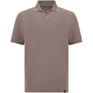 Boggi Milano Shirt 'B Tech'  taupe / wit