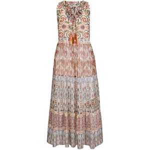 heine Jurk  lichtblauw / mintgroen / perzik