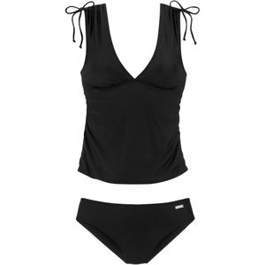 Look - Tankini - Zwart - Zonder Beugels - Verwijderbare Softcups