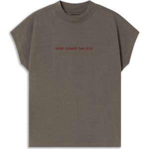 Thinking MU Shirt 'Volta'  bruin / rood