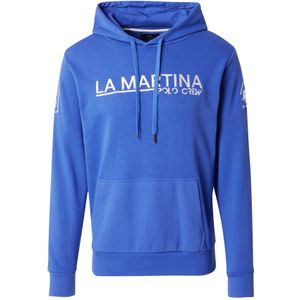 La Martina Sweatshirt  blauw / wit