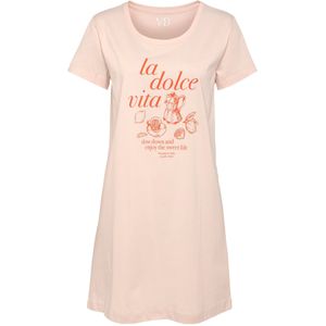 VIVANCE Nachthemd  oranje / lichtroze