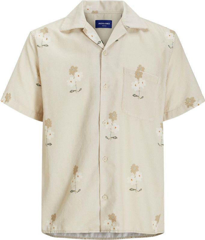 Jack & Jones - Mateo Resort Styd24 - Overhemd - Korte Mouwen - Licht Katoen